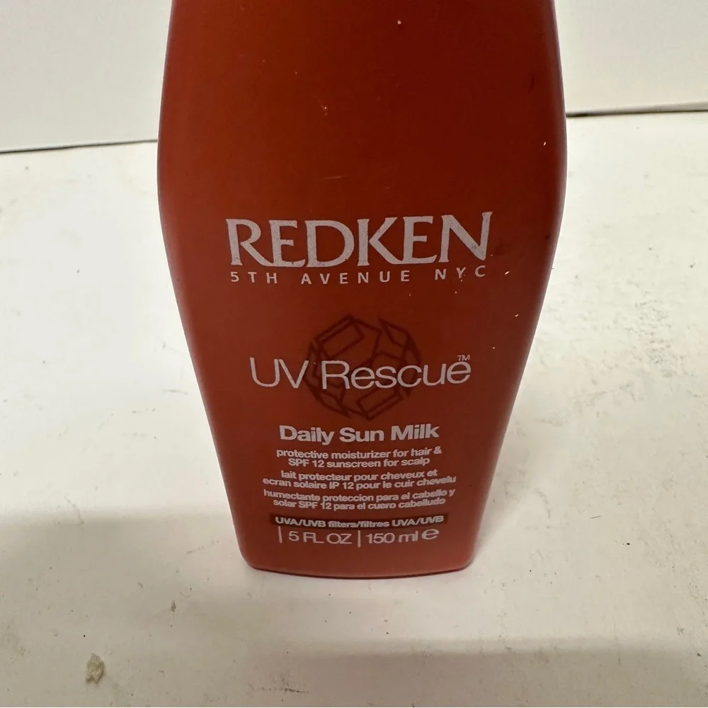 Redken UV Rescue Daily Sun Milk Protective Moisturizer For Hair 5 OZ HTF